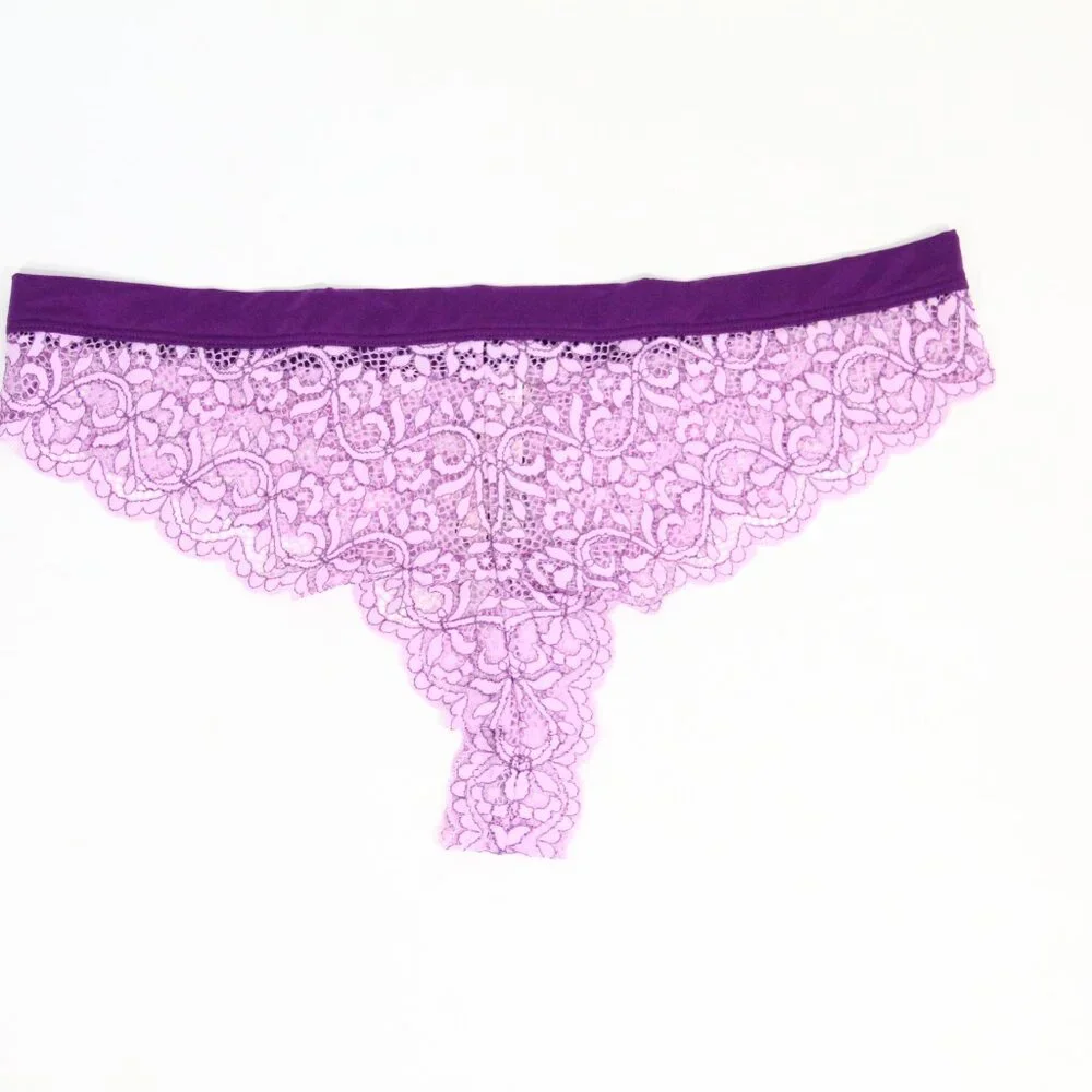 Victoria's Secret Body by Victoria Thong XL Women Lace Panty Underwear NEW